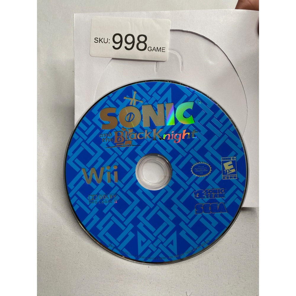 Sonic and the Black Knight Nintendo Wii